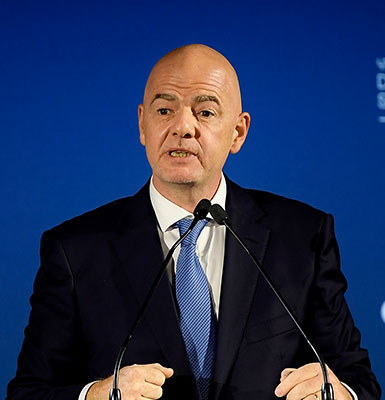 Gianni Infantino - Speaker - Globe Soccer Awards