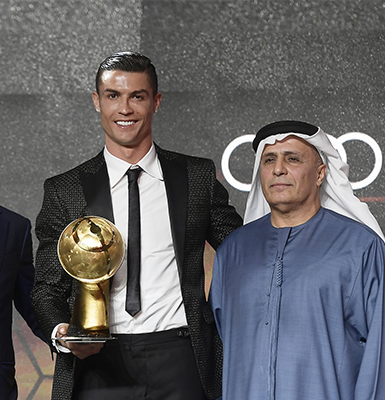 Cristiano Ronaldo - Best Player of the Year 2018 - Globe Soccer Awards