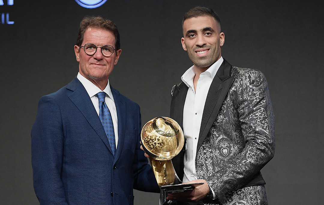 Abderazak Hamdallah - Al-Nassr FC, Saudi Arabia - Best Arab Player Award