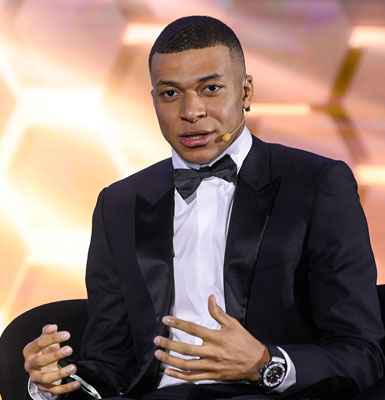 Kylian Mbappé - Speaker - Globe Soccer Awards