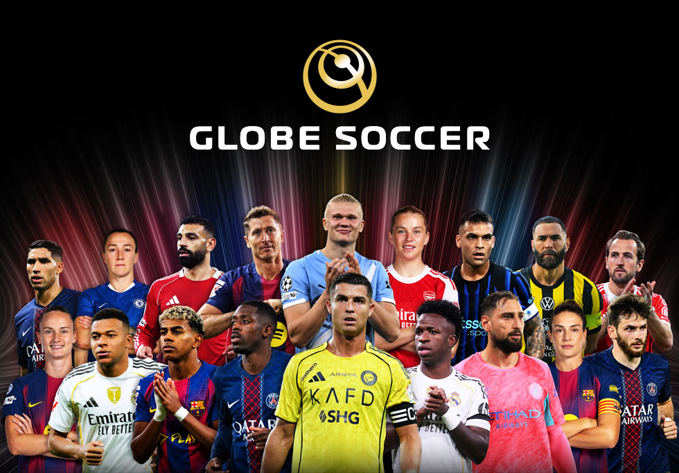 Raphinha at the Globe Soccer Awards